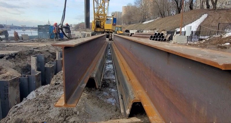 Шпунт балочный 2хЛ5-УМ+55Б3